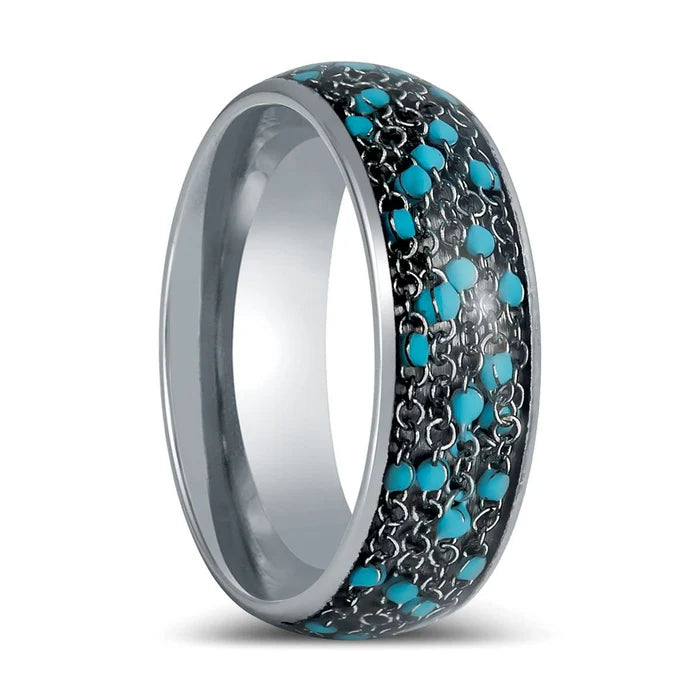 BEADWIRE | Silver Tungsten Ring