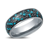 BEADWIRE | Silver Tungsten Ring