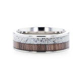 DARBY | Silver Titanium Ring