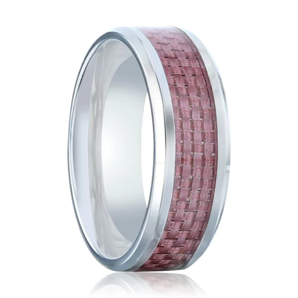 DOMINIQUE | Silver Titanium Ring