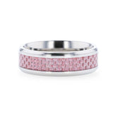 DOMINIQUE | Silver Titanium Ring