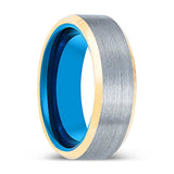 GENESIS | Blue Tungsten Ring