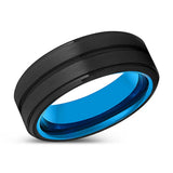 HUNTER | Blue Tungsten Ring