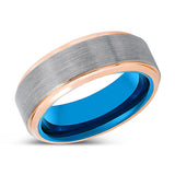 INFILTRATOR | Blue Tungsten Rings