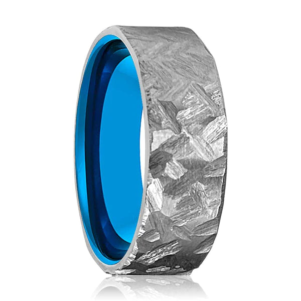 JAWS | Blue Tungsten Ring