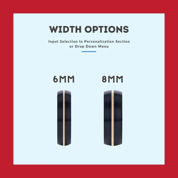 LYCAN | Blue Ring | Width Options