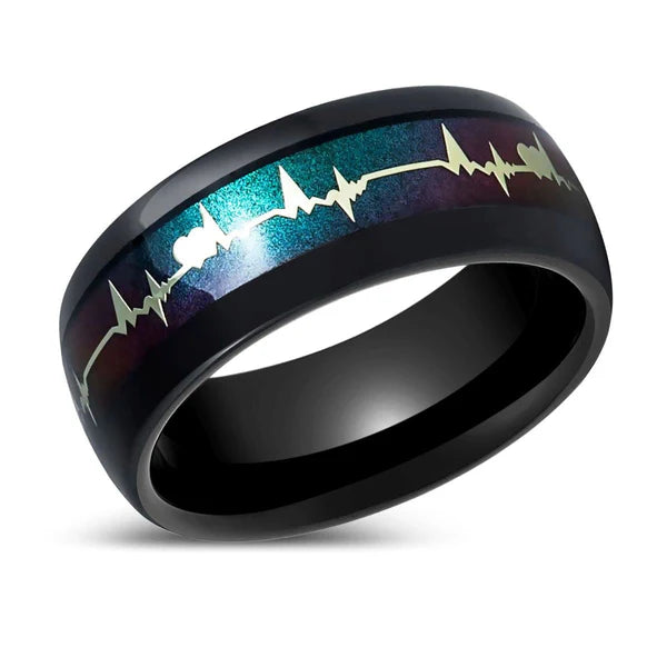 MERKATOS | Black Tungsten Ring