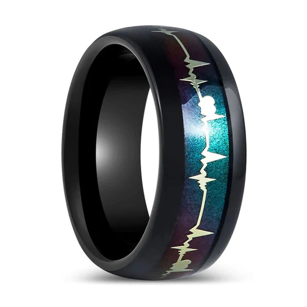MERKATOS | Black Tungsten Ring