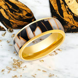 SHAVOGOLD | Gold Tungsten Ring