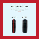 STARSOUL | Blue Ring, Black Tungsten Ring | Width Options