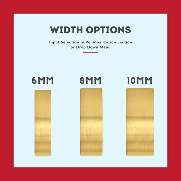 WEALDSTONE| Blue Ring | Width options