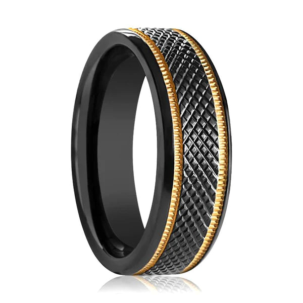 WORTHY | Black Titanium Ring