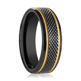 WORTHY | Black Titanium Ring