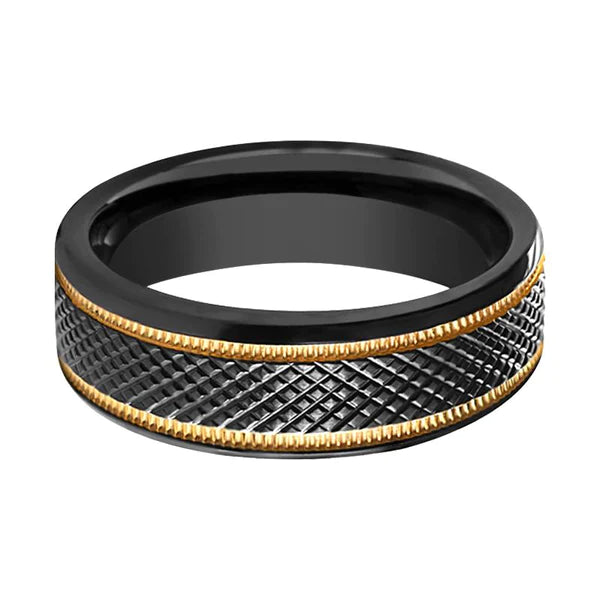 WORTHY | Black Titanium Rings