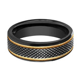 WORTHY | Black Titanium Rings
