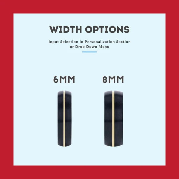 ZDENO | Blue Ring | Width Options