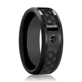 ABERDEEN | Black Ceramic Ring