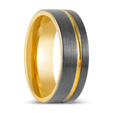 AFRIDI | Gun Metal Tungsten Ring