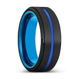 AKIYAMA | Blue Tungsten Ring