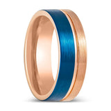 ALNAIR | Rose Gold Tungsten Ring