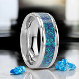 ANDROMEDA | Silver Titanium Ring