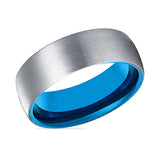 ARTIC | Blue Tungsten Rings