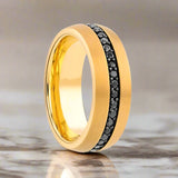 AURYN | Gold Tungsten Ring