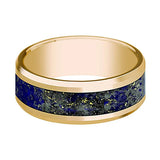 14k Yellow Gold Men's Wedding Band