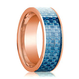 14k Rose Gold Wedding Ring for Mens