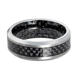 CASSIUS | Silver Tungsten Ring