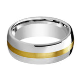 CENTURION | Silver Tungsten Ring