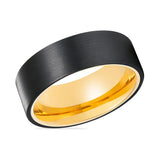 CLEO | Gold Tungsten Rings