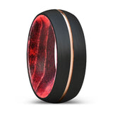 COCIA | Black & Red Wood