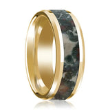  Gold Polished Wedding Band for Men