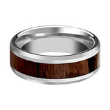 DACIAN | Silver Tungsten Ring