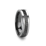 HELIX | Tungsten & Ceramic Ring