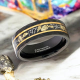 INFINIA | Black Tungsten Ring