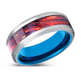 INFINITH | Blue Tungsten Ring