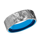 JAWS | Blue Tungsten Rings