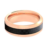 KAHLO | Rose Gold Tungsten Rings