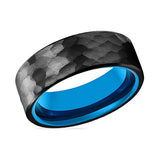 KAILANI | Blue Tungsten Rings