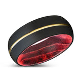 KATANA | Black & Red Wood