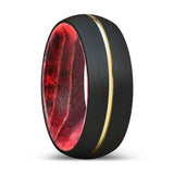 KATANA | Black & Red Wood