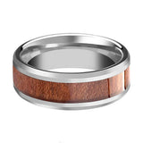 KODIAK | Silver Tungsten Ring