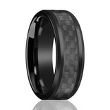 LUCIUS | Black Tungsten Ring