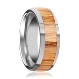 CINDER | Silver Tungsten Ring
