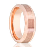 NAOS | Rose Gold Tungsten Ring