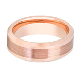 NAOS | Rose Gold Tungsten Rings