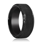 KNIGHT | Black Titanium Ring