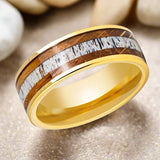 OAKRIDGE | Yellow Tungsten Ring